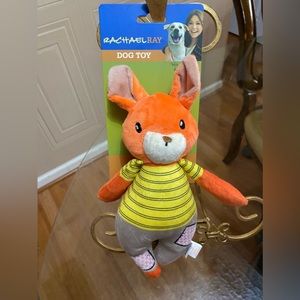 Rachael Ray Brand New Rachael Ray Bunny Dog Toy With Squeaker,